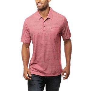 Travis Mathew TENDER HOOLIGAN Short Sleeve Polo size XL Color -HEATHER SCOOTER